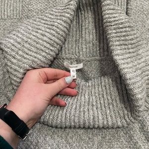 Oversized cowl neck sweater, size M